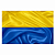 Купить Флаг Украины атласный 90 х150 см оптом